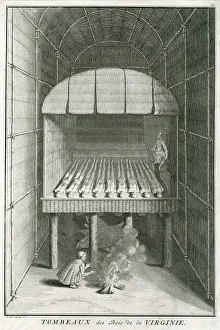 1721 Prints: VIRGINIAN ROYAL TOMB