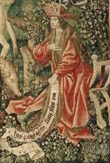 Tapestries Gallery: Virtues win to Vices. Prophet Zechariah