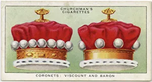 Worn Prints: VISCOUNT, BARON CROWNS