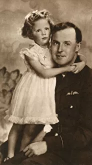 Horatio Collection: Viscount Clive and his daughter Davina