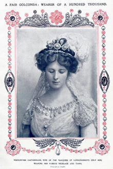 Londonderry Gallery: Viscountess Castlereagh in her famous necklace & tiara