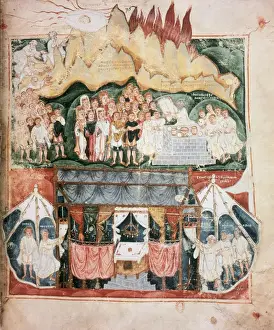 Seventh Prints: Visigothic art. VI-VII century. ASHBURNHAM OR TOURS Pentateu