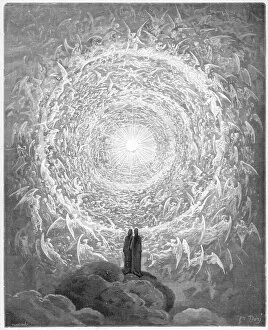 Divine Gallery: Vision of Angels / Dante