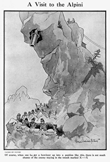 Alpini Collection: A Visit to the Alpini, by Bairnsfather