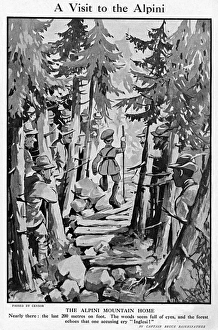 Alpini Collection: A Visit to the Alpini by Bruce Bairnsfather