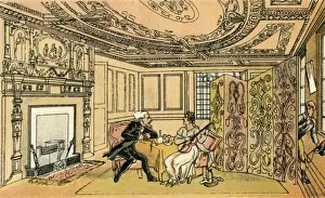 Eavesdropping Prints: The visit of Dr Syntax to the widow hopeful at York