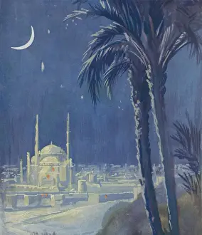 Sky Line Prints: Visit Egypt advertisement