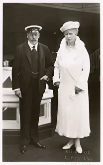 Visit by King George V and Queen Mary to the Isle of Wight