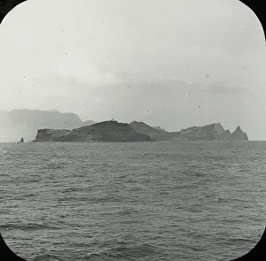 Madeira Prints: Visit to Madeira - Approaching Madeira from the East