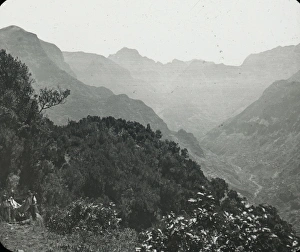View of the Portuguese island of Madeira