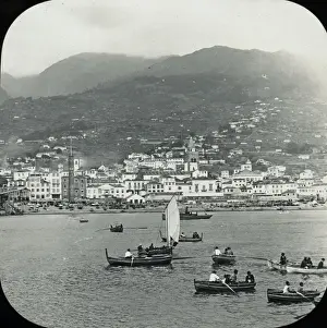 Municipal Prints: Visit to Madeira - Funchal from the Ship
