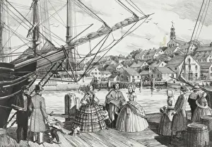 A visit to the wharf, Nantucket