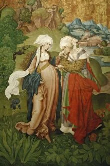 Isabel Gallery: The Visitation. XVI century. Hungarian National Gallery. Bud