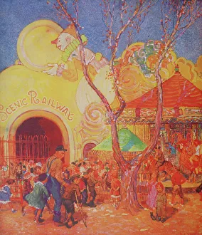 Fairground Prints: Visiting the Fair