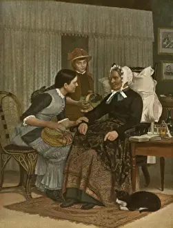 Grand Parents Prints: Visiting Grandmother
