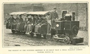 Images Dated 30th April 2018: Visitors to the Guinness brewery