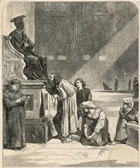 Visitors to St Peter s, Rome, kiss the toe of the statue of Saint Peter