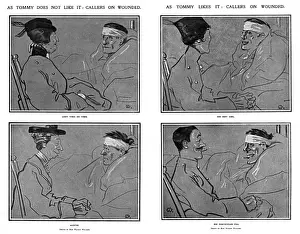 Aunt Prints: Visitors for wounded soldiers by Miss Watson Williams