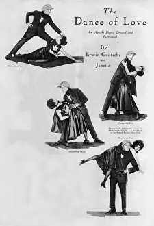 Apache Prints: A visual representation of a version of the famous Apache dance
