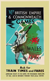 Commonwealth Prints: VIth British Empire & Commonwealth Games, Wales