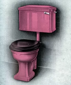 Fittings Gallery: Vitromant Coloured Water Closet (toilet)