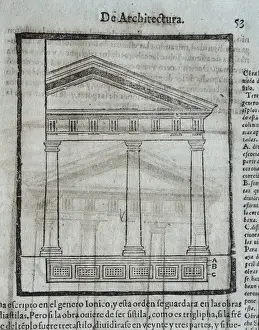 VITRUVIUS, Marcus Vitrubius Pollio (1th century BC)