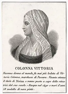 1547 Prints: Vittoria Colonna (Anon)