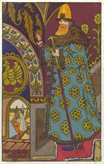 Ukranian Prints: Vladimir the Great by Zvorykin
