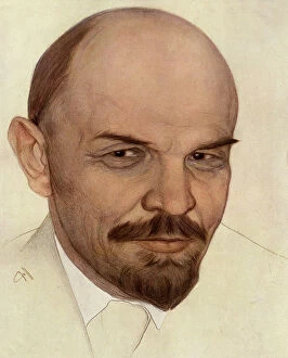Balding Collection: Vladimir Ilyich Ulyanov Lenin, Soviet leader