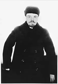 Over Coat Prints: Vladimir Lenin