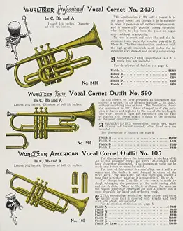 Instruments Prints: Vocal Cornet (Wurlitzer) 1