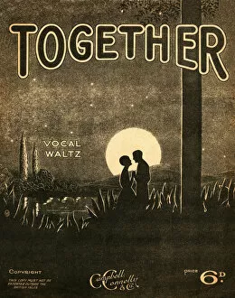Images Dated 10th July 2018: Together - Vocal Waltz - Original Music Sheet Cover
