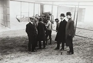 Wright and 1908 Biplane