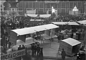 Aeronautique Gallery: Voisin Freres Biplane at the Salon Aeronautique in 1909