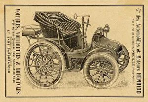 Neat Collection: Voiture Henriod 1900 veteran motor car