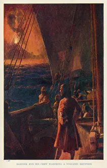Archipelago Collection: Volcano Seen 1700