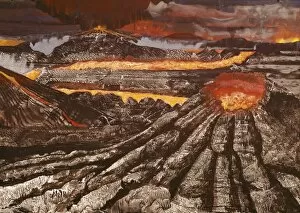 Volcanoes on the early Earth