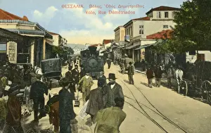 Mar19 Prints: Volos, Greece - Capital of Magnesia - Rue Demetriados