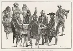 Voltaire with Friends