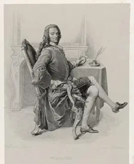 Voltaire Prints: Voltaire (Gleyre)