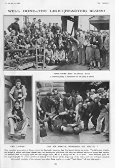 Voluminous Prints: Volunteers working on the docks at Dover during the General