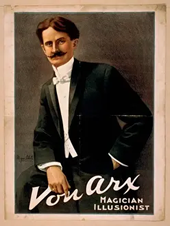 Illusionist Prints: Von Arx, magician, illusionist