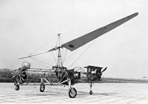 Helicopter Prints: Von Baumhauer Helicopter of 1925