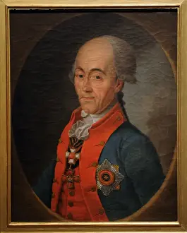 Von Johans Reks (died in 1795). Portrait by Friedrich Hartma