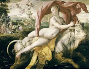 Bilbao Prints: VOS, Maarten de (1531-1603). The Abduction of