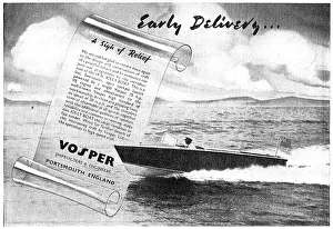 Vosper Prints: Vosper 19 Jolly Boat