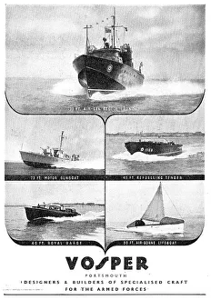 Vosper Marine Craft For The Armed Forces