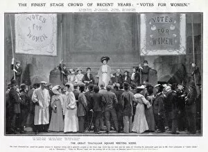 Images Dated 29th October 2019: Votes for Women at the Court Theatre 1907