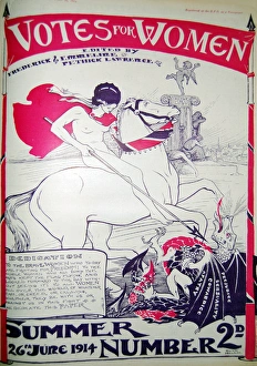 Images Dated 5th November 2013: Votes for Women Summer 1914