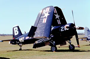 Corsair Prints: Vought F4U-4 Corsair F-AZVJ - 97264